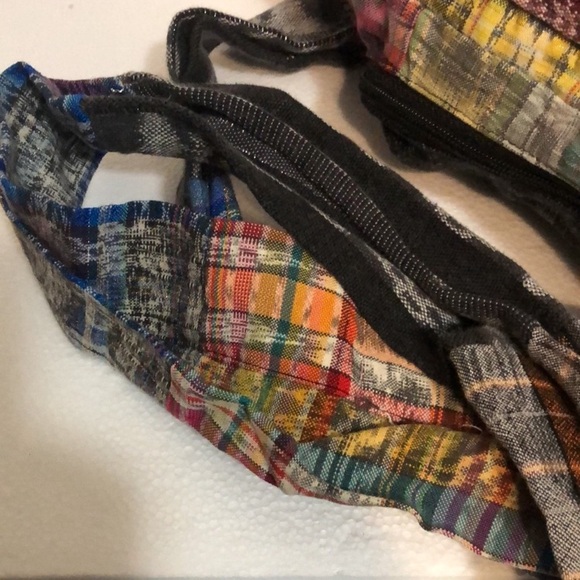 Patchwork Boho Multicolor Crossbody Bag - Picture 5 of 6